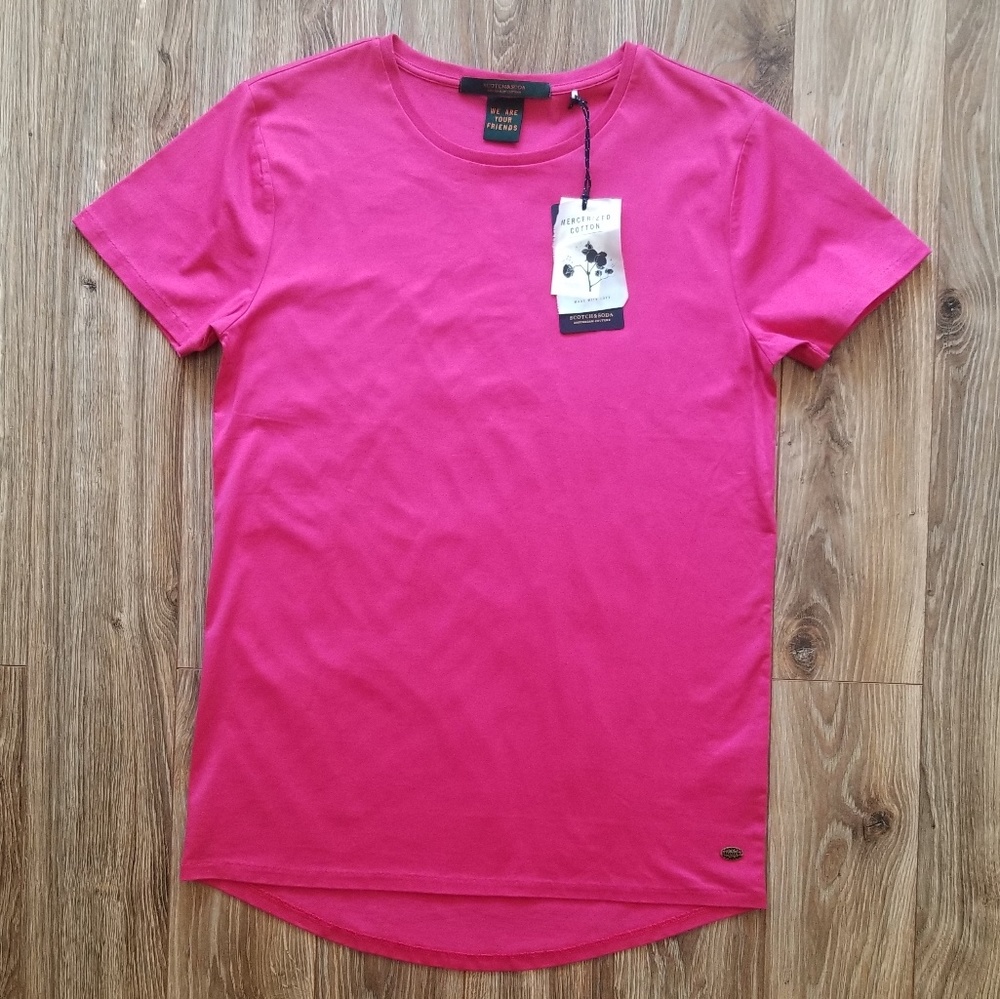 Scotch & Soda Long Fit Tee